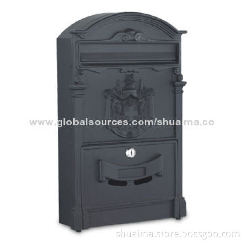 Victorian Mailboxes, Made of 0.6mm Aluminum, Customized Sizes and Colors are Accepted